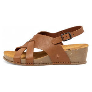 ART für Damen. 119341123003_023 Ledersandalen 1934 Live braun (39), 3 bis 5 cm, Schnalle, Lässig ART für Damen. 119341123003_023 Ledersandalen 1934 Live braun (39), 3 bis 5 cm, Schnalle, Lässig