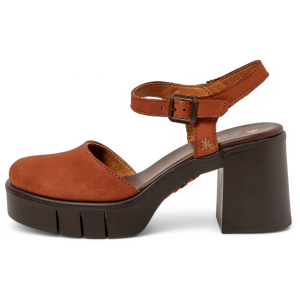 ART für Damen. 1199112MH003_006 Ledersandalen 1991 Eivissa orange (39), 8 bis 10 cm, Schnalle, Lässig ART für Damen. 1199112MH003_006 Ledersandalen 1991 Eivissa orange (39), 8 bis 10 cm, Schnalle, Lässig