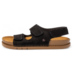 ART Unisex. 120231101003_001 Ledersandalen 2023 Kassel schwarz (39), Wohnung, Klettverschluss, Lässig ART Unisex. 120231101003_001 Ledersandalen 2023 Kassel schwarz (39), Wohnung, Klettverschluss, Lässig