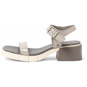 ART für Damen. 1206011EW003_039 Ledersandalen 2060 Warschau grau (40), 5 bis 8 cm, Schnalle, Lässig ART für Damen. 1206011EW003_039 Ledersandalen 2060 Warschau grau (40), 5 bis 8 cm, Schnalle, Lässig