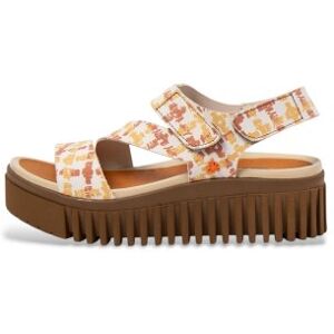 ART für Damen. 1157341GD003_ESP Sandalen 1573 Fantasy aus mehrfarbigem Leder (37), 3 bis 5 cm, Klettverschluss, Lässig ART für Damen. 1157341GD003_ESP Sandalen 1573 Fantasy aus mehrfarbigem Leder (37), 3 bis 5 cm, Klettverschluss, Lässig