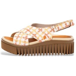 ART für Damen. 1157441GD003_ESP Sandalen 1574 Fantasy aus mehrfarbigem Leder (40), 3 bis 5 cm, Klettverschluss, Lässig ART für Damen. 1157441GD003_ESP Sandalen 1574 Fantasy aus mehrfarbigem Leder (40), 3 bis 5 cm, Klettverschluss, Lässig