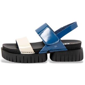 ART für Damen. 1188114GI003_0MU Sandalen 1881 Multi blau (40), Leder, 5 bis 8 cm, Klettverschluss, Lässig, Mehrfarbig ART für Damen. 1188114GI003_0MU Sandalen 1881 Multi blau (40), Leder, 5 bis 8 cm, Klettverschluss, Lässig, Mehrfarbig