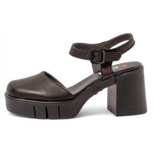 ART für Damen. 119911101003_001 Sandalen 1991 Eivissa schwarz (39), Leder, 8 bis 10 cm, Schnalle, Lässig ART für Damen. 119911101003_001 Sandalen 1991 Eivissa schwarz (39), Leder, 8 bis 10 cm, Schnalle, Lässig