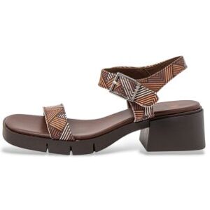 ART für Damen. 1206012GE003_ESP Mehrfarbige Ledersandalen 2060 (40), 5 bis 8 cm, Schnalle, Lässig ART für Damen. 1206012GE003_ESP Mehrfarbige Ledersandalen 2060 (40), 5 bis 8 cm, Schnalle, Lässig