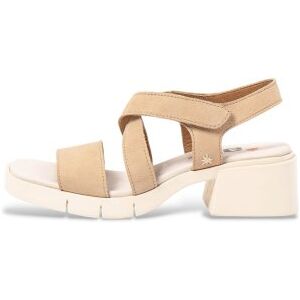 ART für Damen. 1206212H5003_020 Ledersandalen 2062 beige (36), 5 bis 8 cm, Klettverschluss, Lässig ART für Damen. 1206212H5003_020 Ledersandalen 2062 beige (36), 5 bis 8 cm, Klettverschluss, Lässig