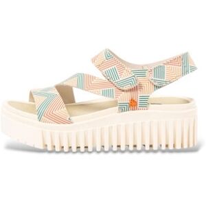 ART für Damen. 1157341GC003_ESP Sandalen aus Leder 1573 Brighton (39), 3 bis 5 cm, Klettverschluss, Lässig, Mehrfarbig ART für Damen. 1157341GC003_ESP Sandalen aus Leder 1573 Brighton (39), 3 bis 5 cm, Klettverschluss, Lässig, Mehrfarbig