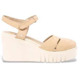 ART für Damen. 1208311ZZ003_020 Ledersandalen 2083 Catania beige (37), 8 bis 10 cm, Klettverschluss, Lässig ART für Damen. 1208311ZZ003_020 Ledersandalen 2083 Catania beige (37), 8 bis 10 cm, Klettverschluss, Lässig
