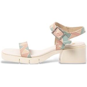 ART für Damen. 1206012GC003_ESP Fantasy Sandalen aus beigem Leder (39), 5 bis 8 cm, Schnalle, Lässig, Mehrfarbig ART für Damen. 1206012GC003_ESP Fantasy Sandalen aus beigem Leder (39), 5 bis 8 cm, Schnalle, Lässig, Mehrfarbig