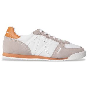 Giorgio Armani A X Armani Exchange für Herren. XM002616AF22755M1316 Turnschuhe Niedrig weiß, beige (40), Wohnung, Schnürsenkel, Lässig Giorgio Armani A X Armani Exchange für Herren. XM002616AF22755M1316 Turnschuhe Niedrig weiß, beige (40), Wohnung, Schnürsenkel, Lässig