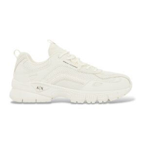 Giorgio Armani A X Armani Exchange für Herren. XM002623AF22829M0107 Turnschuhe Mixed off-white (43), Weiß, Wohnung, Schnürsenkel, Lässig Giorgio Armani A X Armani Exchange für Herren. XM002623AF22829M0107 Turnschuhe Mixed off-white (43), Weiß, Wohnung, Schnürsenkel, Lässig