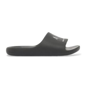 Giorgio Armani A X Armani Exchange für Herren. XM002744AF23456MC011 Flip-Flops Logo schwarz (44), Wohnung, Keine, Strandbekleidung Giorgio Armani A X Armani Exchange für Herren. XM002744AF23456MC011 Flip-Flops Logo schwarz (44), Wohnung, Keine, Strandbekleidung