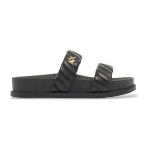 Giorgio Armani A X Armani Exchange für Damen. XW002574AF22799UC001 Sandalen Schwarzes Design (37.5), Wohnung, Keine, Lässig Giorgio Armani A X Armani Exchange für Damen. XW002574AF22799UC001 Sandalen Schwarzes Design (37.5), Wohnung, Keine, Lässig