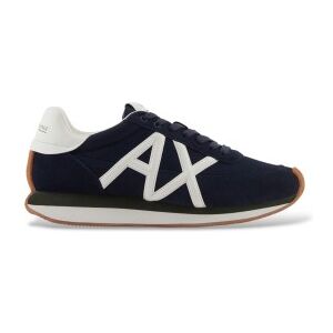 Giorgio Armani A X Armani Exchange für Herren. XM001750AF19396MB005 Turnschuhe Royale navy blau (39), Leder, Schnürsenkel, Sportlich, Grün, Marine Giorgio Armani A X Armani Exchange für Herren. XM001750AF19396MB005 Turnschuhe Royale navy blau (39), Leder, Schnürsenkel, Sportlich, Grün, Marine
