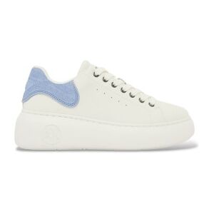 Giorgio Armani A X Armani Exchange für Damen. XW002149AF19528MZ728 Sneaker im Vintage-Look weiß (36), 3 bis 5 cm, Schnürsenkel, Lässig Giorgio Armani A X Armani Exchange für Damen. XW002149AF19528MZ728 Sneaker im Vintage-Look weiß (36), 3 bis 5 cm, Schnürsenkel, Lässig