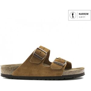 Birkenstock für Damen. 1009527 Sandalen aus Leder Arizona SFB VL Mink (Schmale Passform) braun (36), Schnalle, Lässig Birkenstock für Damen. 1009527 Sandalen aus Leder Arizona SFB VL Mink (Schmale Passform) braun (36), Schnalle, Lässig