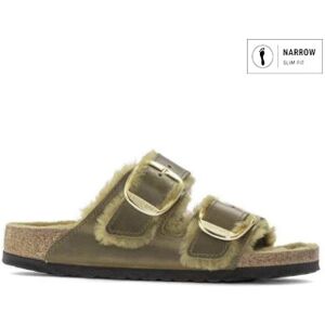 Birkenstock für Damen. 1023240 Sandalen Arizona Big Buckle (Schmale Passform) olivgrün (40), Braun, Wohnung, Schnalle, Lässig Birkenstock für Damen. 1023240 Sandalen Arizona Big Buckle (Schmale Passform) olivgrün (40), Braun, Wohnung, Schnalle, Lässig