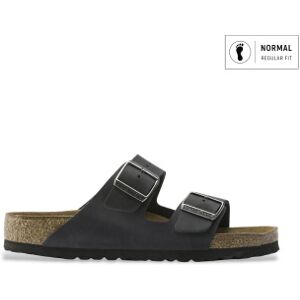 Birkenstock für Herren. 752481 Leder-Sandalen Arizona (Regular Fit) schwarz (44), Wohnung, Keine, Lässig Birkenstock für Herren. 752481 Leder-Sandalen Arizona (Regular Fit) schwarz (44), Wohnung, Keine, Lässig