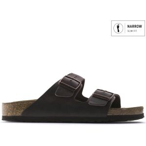 Birkenstock für Damen. 452763 Sandalen aus Leder Arizona Soft Footbed Oiled (Schmale Passform) braun (40), Wohnung, Keine, Lässig Birkenstock für Damen. 452763 Sandalen aus Leder Arizona Soft Footbed Oiled (Schmale Passform) braun (40), Wohnung, Keine, Lässig