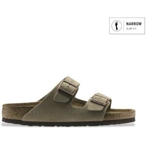 Birkenstock für Damen. 951303 Sandalen aus Leder Arizona (Schmale Passform) taupe (36), Wohnung, Keine, Lässig Birkenstock für Damen. 951303 Sandalen aus Leder Arizona (Schmale Passform) taupe (36), Wohnung, Keine, Lässig