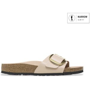 Birkenstock für Damen. 1026496 Leder-Sandalen Madrid Big Buckle (Schmale Passform) beige (36), Wohnung, Keine, Lässig Birkenstock für Damen. 1026496 Leder-Sandalen Madrid Big Buckle (Schmale Passform) beige (36), Wohnung, Keine, Lässig