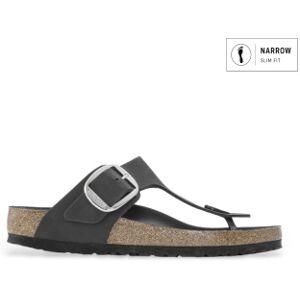 Birkenstock für Damen. 1023337 Sandalen Gizeh Big Buckle Natural (Schmale Passform) schwarz (38), Wohnung, Keine, Lässig Birkenstock für Damen. 1023337 Sandalen Gizeh Big Buckle Natural (Schmale Passform) schwarz (38), Wohnung, Keine, Lässig