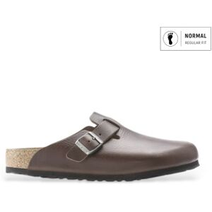 Birkenstock für Herren. 1023449 Leder-Clogs Boston Grip (Reguläre Passform) Natural Roast (40), Braun, Wohnung, Schnalle, Lässig Birkenstock für Herren. 1023449 Leder-Clogs Boston Grip (Reguläre Passform) Natural Roast (40), Braun, Wohnung, Schnalle, Lässig