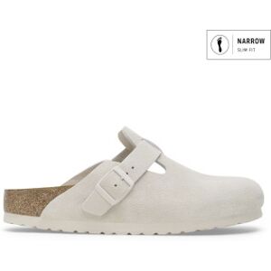 Birkenstock für Damen. 1024740 Leder-Clogs Boston (Schmale Passform) beige (37), Wohnung, Wildleder, Keine, Lässig Birkenstock für Damen. 1024740 Leder-Clogs Boston (Schmale Passform) beige (37), Wohnung, Wildleder, Keine, Lässig