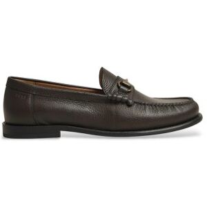Boss für Herren. 50563152 Braune Leder-Slipper von Tevan (43), Wohnung, Keine, Lässig Boss für Herren. 50563152 Braune Leder-Slipper von Tevan (43), Wohnung, Keine, Lässig