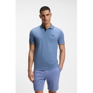Boss für Herren. 50506193 Polo Paul blau (L), Lässig, Baumwolle, Kurzarm Boss für Herren. 50506193 Polo Paul blau (L), Lässig, Baumwolle, Kurzarm