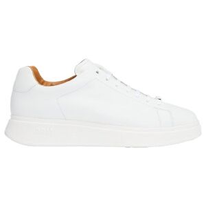 Boss für Herren. 50497887 Bulton Lederschuhe weiß (41), Wohnung, Schnürsenkel, Lässig Boss für Herren. 50497887 Bulton Lederschuhe weiß (41), Wohnung, Schnürsenkel, Lässig