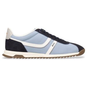 Boss für Herren. 50562818 Schuhe Zayn navy (42), Leder, Blau, Wohnung, Schnürsenkel, Lässig Boss für Herren. 50562818 Schuhe Zayn navy (42), Leder, Blau, Wohnung, Schnürsenkel, Lässig