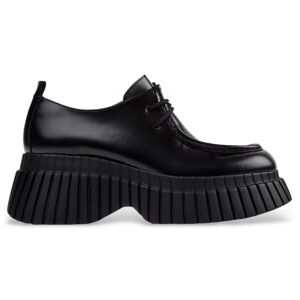 Camper für Damen. K201678-001 Pixi BCN Leder Mokassins schwarz (38), 5 bis 8 cm, Schnürsenkel, Lässig Camper für Damen. K201678-001 Pixi BCN Leder Mokassins schwarz (38), 5 bis 8 cm, Schnürsenkel, Lässig