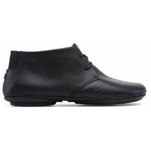 Camper für Damen. K400221-004 Rechts Nina Leder-Knöchelstiefel schwarz (37), Wohnung, Schnürsenkel, Lässig Camper für Damen. K400221-004 Rechts Nina Leder-Knöchelstiefel schwarz (37), Wohnung, Schnürsenkel, Lässig
