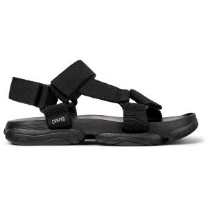 Camper für Damen. K201794-001 Karstsandalen schwarz (40), Wohnung, Klettverschluss, Lässig Camper für Damen. K201794-001 Karstsandalen schwarz (40), Wohnung, Klettverschluss, Lässig