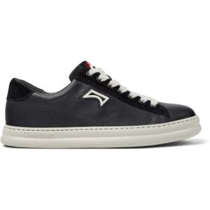 Camper für Damen. K201855-002 Runner Four Lederschuhe schwarz (36), Wohnung, Schnürsenkel, Lässig Camper für Damen. K201855-002 Runner Four Lederschuhe schwarz (36), Wohnung, Schnürsenkel, Lässig