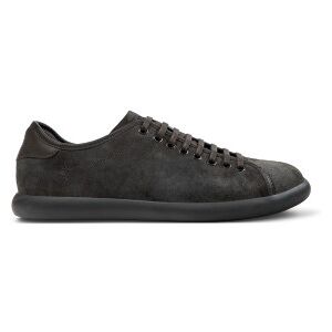 Camper für Herren. K100974-013 Pelotas Soller graue Lederschuhe (40), Wohnung, Wildleder, Schnürsenkel, Lässig Camper für Herren. K100974-013 Pelotas Soller graue Lederschuhe (40), Wohnung, Wildleder, Schnürsenkel, Lässig