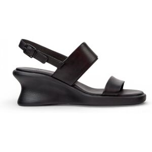 Camper für Damen. K201915-001 Ledersandalen Louise schwarz (39), 5 bis 8 cm, Schnalle, Lässig Camper für Damen. K201915-001 Ledersandalen Louise schwarz (39), 5 bis 8 cm, Schnalle, Lässig