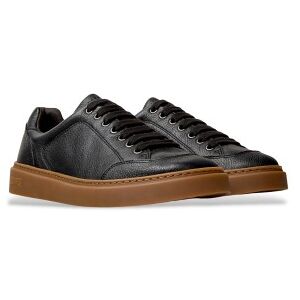 Camper für Herren. K101105-010 Runner Twentyfive Lederschuhe schwarz (40), Wohnung, Schnürsenkel, Lässig Camper für Herren. K101105-010 Runner Twentyfive Lederschuhe schwarz (40), Wohnung, Schnürsenkel, Lässig