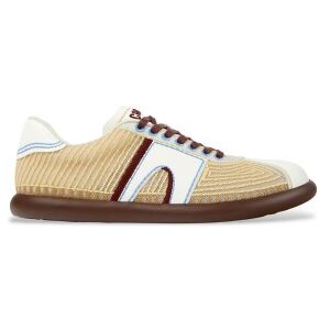 Camper für Damen. K201858-004 Schuhe Pelotas Soller gelb (37), Wohnung, Schnürsenkel, Lässig, Recyceltes Polyester Camper für Damen. K201858-004 Schuhe Pelotas Soller gelb (37), Wohnung, Schnürsenkel, Lässig, Recyceltes Polyester