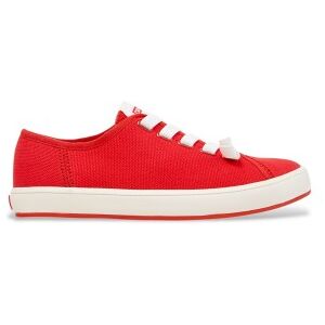 Camper für Damen. K201884-004 Peu Rambla II rote Turnschuhe (36), Stoff, Wohnung, Schnürsenkel, Lässig Camper für Damen. K201884-004 Peu Rambla II rote Turnschuhe (36), Stoff, Wohnung, Schnürsenkel, Lässig