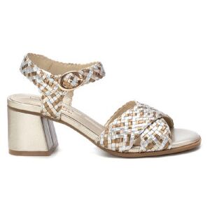 Carmela für Damen. 16219201-ORO Goldene Leder-Sandalen 162192 (36), 3 bis 5 cm, Schnalle, Lässig, Party Carmela für Damen. 16219201-ORO Goldene Leder-Sandalen 162192 (36), 3 bis 5 cm, Schnalle, Lässig, Party