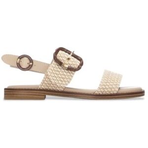 Carmela für Damen. 16315902-BEIGE Sandalen 163159 beige (36), Stoff, Wohnung, Schnalle, Lässig Carmela für Damen. 16315902-BEIGE Sandalen 163159 beige (36), Stoff, Wohnung, Schnalle, Lässig
