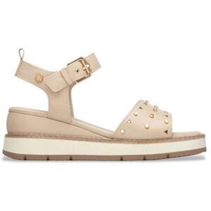 Carmela für Damen. 16324801-BEIGE Ledersandalen 163248 braun (39), 3 bis 5 cm, Schnalle, Lässig, Klassisch Carmela für Damen. 16324801-BEIGE Ledersandalen 163248 braun (39), 3 bis 5 cm, Schnalle, Lässig, Klassisch