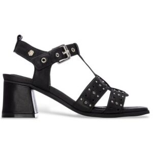 Carmela für Damen. 16325103-NEGRO Ledersandalen 163251 schwarz (40), 5 bis 8 cm, Schnalle, Lässig, Party Carmela für Damen. 16325103-NEGRO Ledersandalen 163251 schwarz (40), 5 bis 8 cm, Schnalle, Lässig, Party