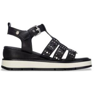 Carmela für Damen. 16325203-NEGRO Leder Sandalen 163252 schwarz (38), 3 bis 5 cm, Schnalle, Lässig Carmela für Damen. 16325203-NEGRO Leder Sandalen 163252 schwarz (38), 3 bis 5 cm, Schnalle, Lässig