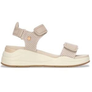 Carmela für Damen. 16328501-BEIGE Ledersandalen 163285 beige (37), Wohnung, Klettverschluss, Lässig Carmela für Damen. 16328501-BEIGE Ledersandalen 163285 beige (37), Wohnung, Klettverschluss, Lässig