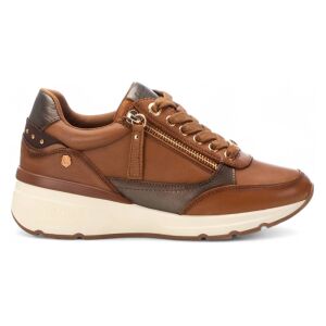 Carmela für Damen. 16182502-CAMEL Leder Turnschuhe 161825 braun (41), 3 bis 5 cm, Reißverschluss, Lässig Carmela für Damen. 16182502-CAMEL Leder Turnschuhe 161825 braun (41), 3 bis 5 cm, Reißverschluss, Lässig