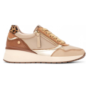 Carmela für Damen. 16244201-BEIGE Leder Turnschuhe 162442 beige (36), 3 bis 5 cm, Reißverschluss, Lässig Carmela für Damen. 16244201-BEIGE Leder Turnschuhe 162442 beige (36), 3 bis 5 cm, Reißverschluss, Lässig