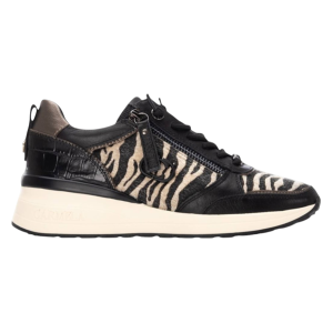 Carmela für Damen. 16265303-NEGRO Leder Sneakers 162653 schwarz (38), Wohnung, Reißverschluss, Lässig Carmela für Damen. 16265303-NEGRO Leder Sneakers 162653 schwarz (38), Wohnung, Reißverschluss, Lässig